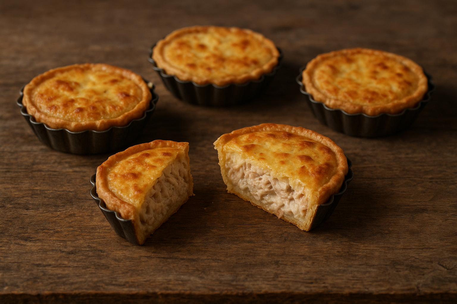 Tortinhas de atum: versão prática, macia e perfeita para assar em forminhas